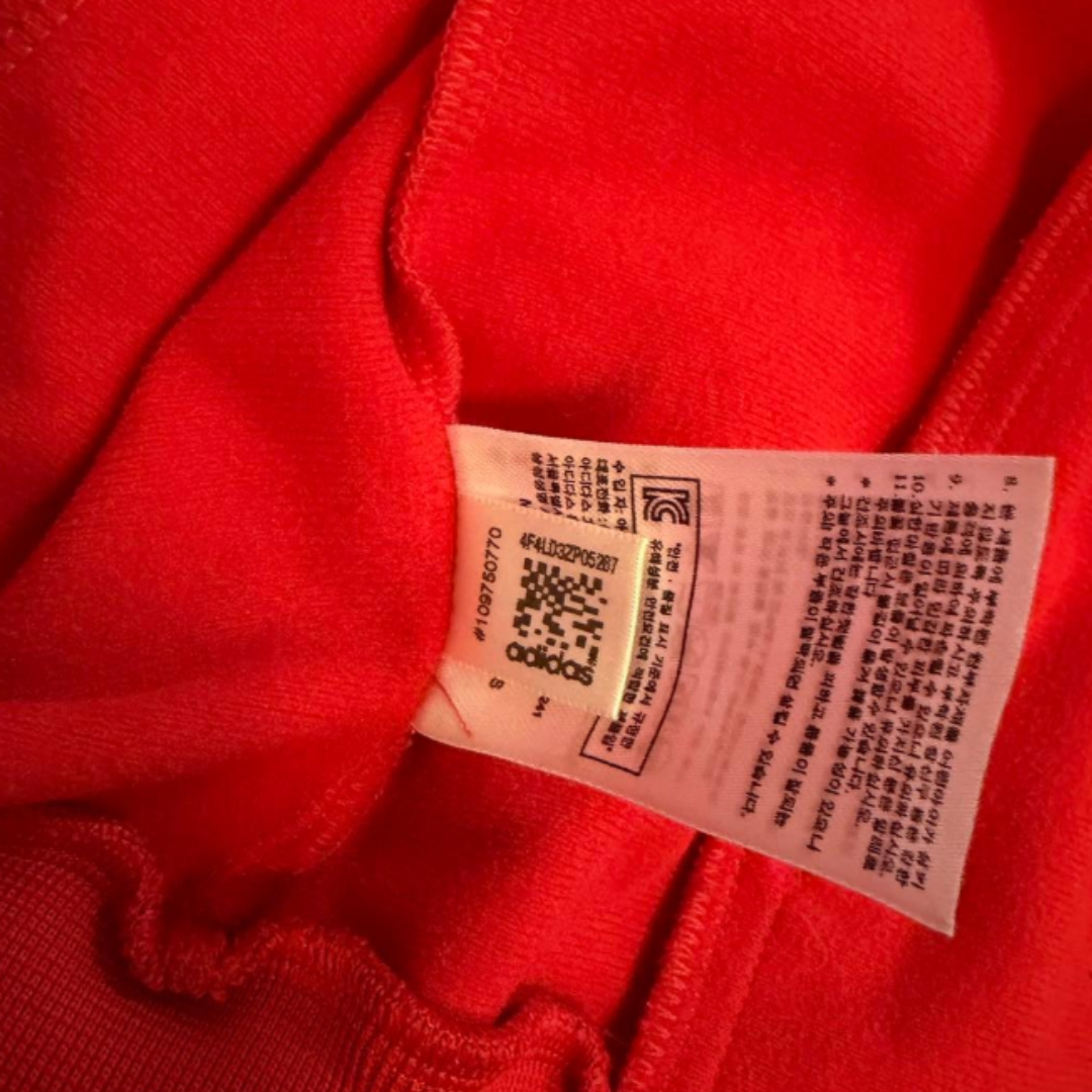 adidas Track Jacket Superstar Track Top Red S