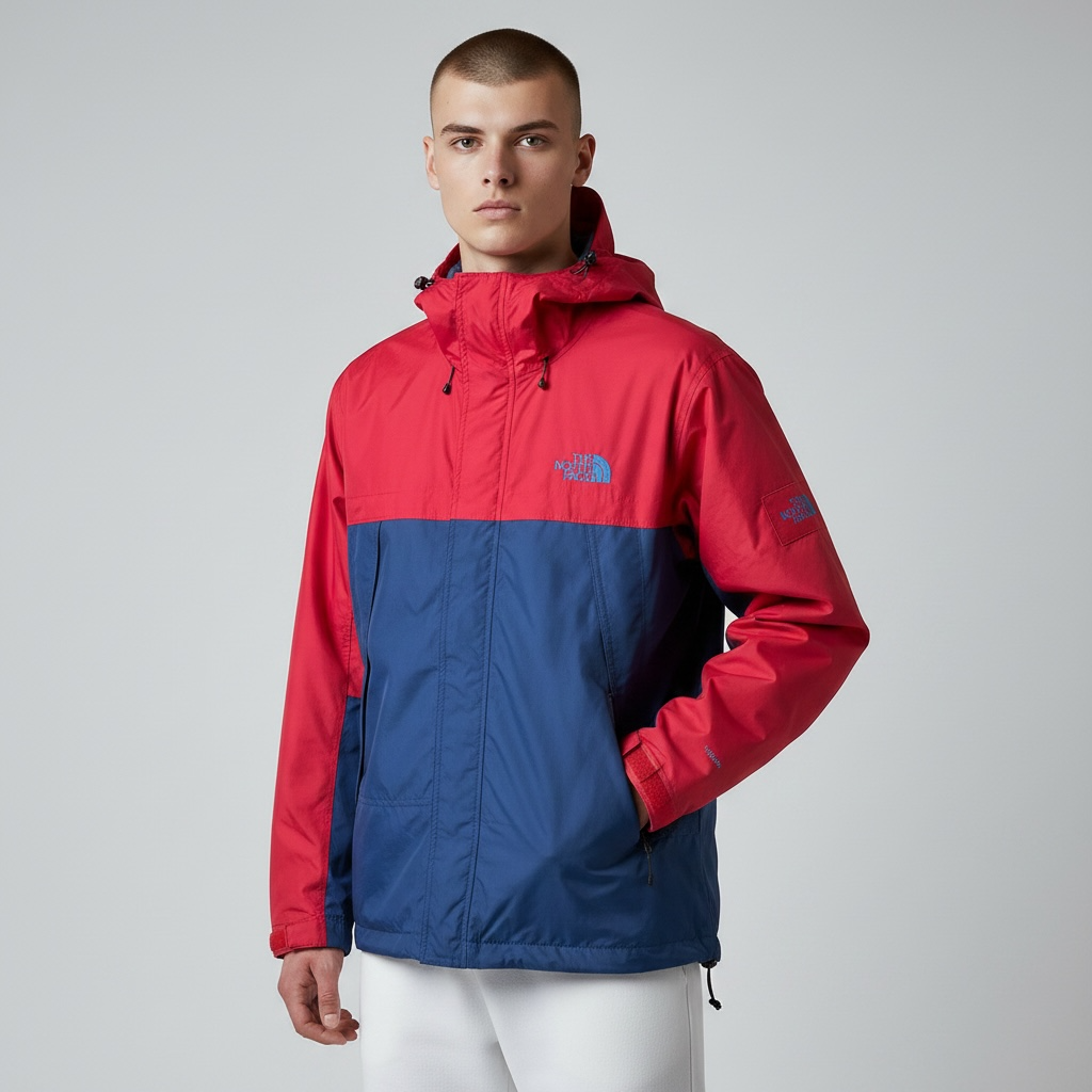 THE NORTH FACE マウンテンパーカー ネイビー/レッド　サイズM THE NORTH FACE マウンテンパーカー レッド×ネイビー M – RE-USE TOKYO