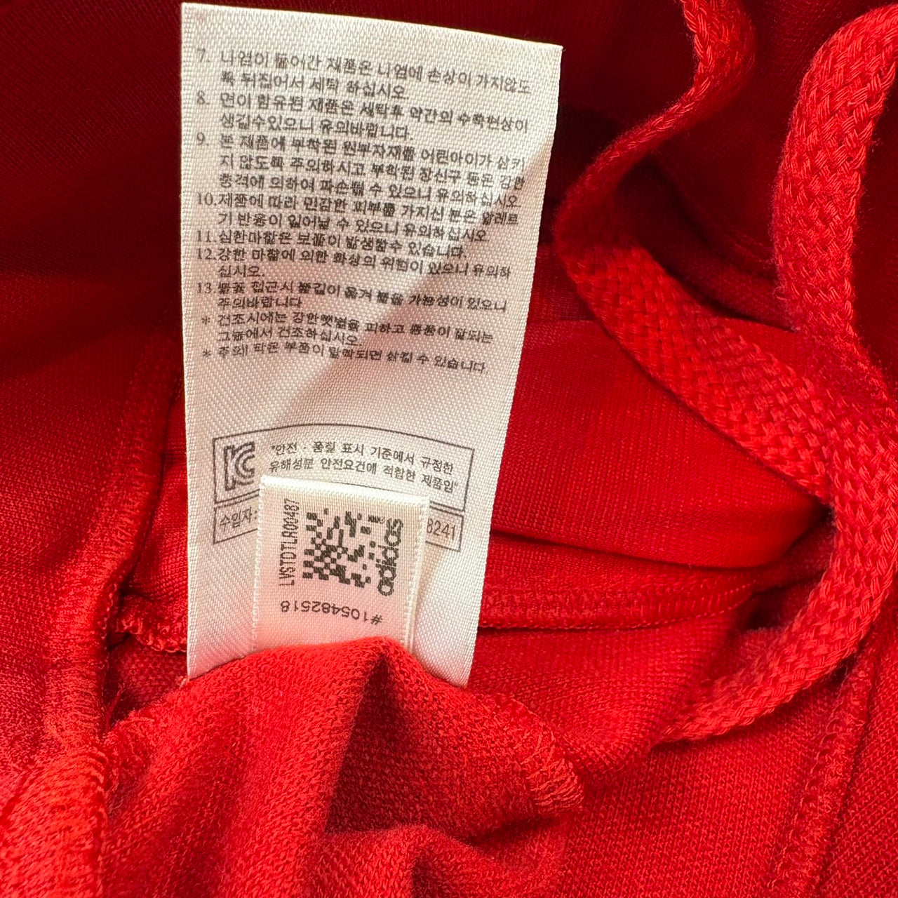 adidas 유럽 모델 트랙팬츠 저지 여성용 레드 S