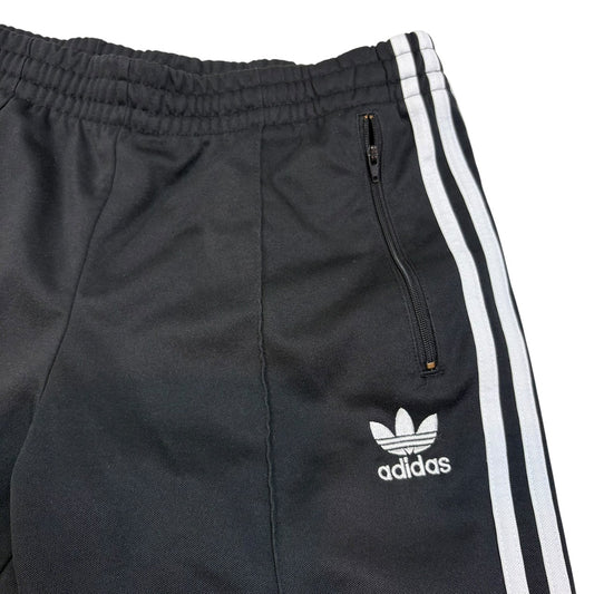 adidas Trefoil Logo Embroidered Track Pants Jersey Black S
