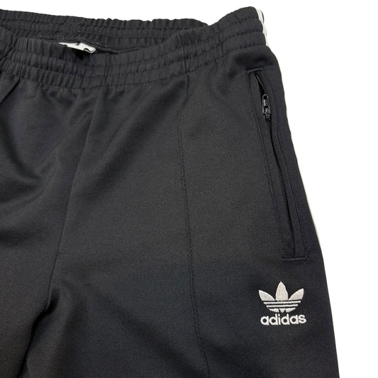 adidas スーパースターモデル トラックパンツ 黒 ブラック ジャージ S