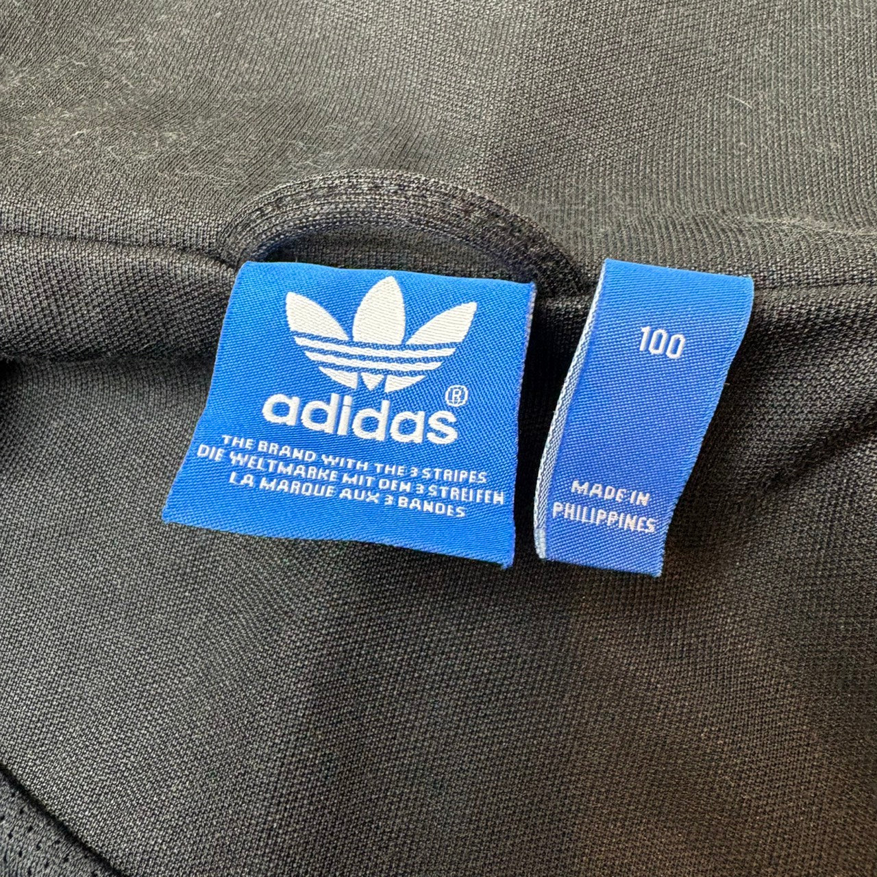 adidas track jacket Firebird black L