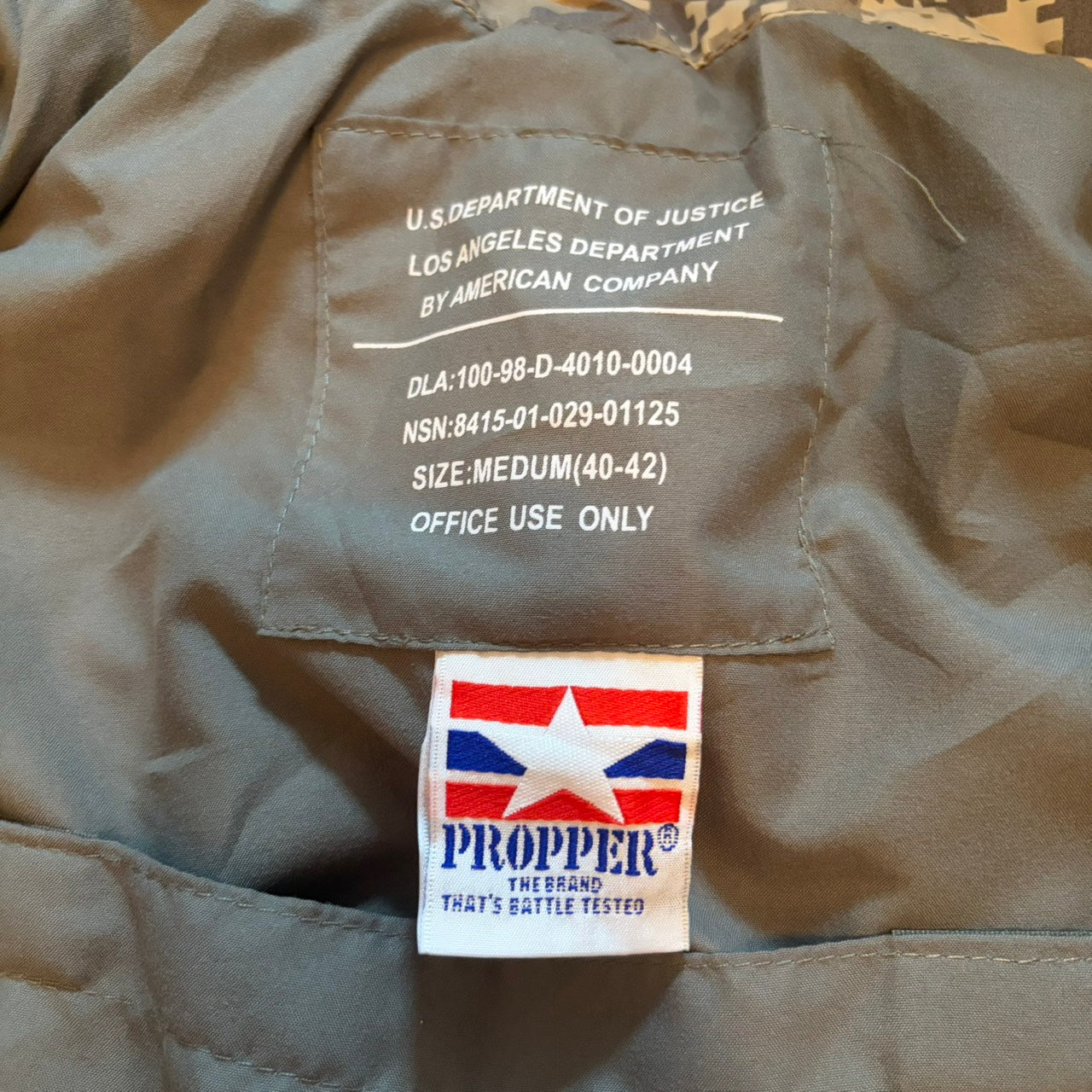 PROPPER プロッパー ACUデジタルカモ ミリタリーベスト M