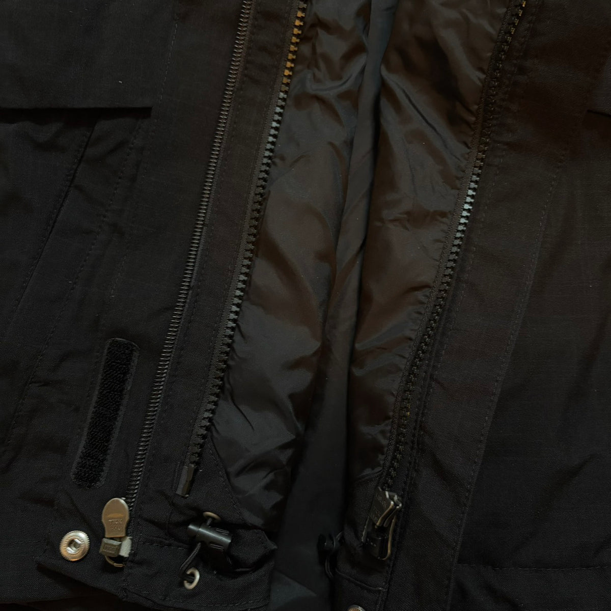 THE NORTH FACE ノースフェイス マウンテンジャケット ダブルジップ ブラック S