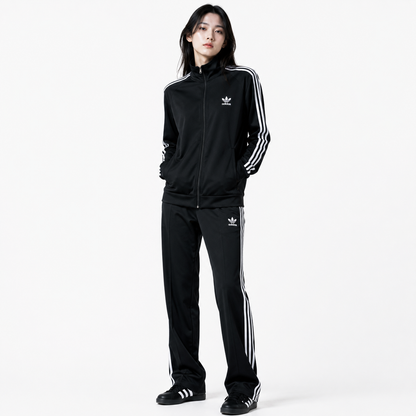 adidas Track Pants Jersey Firebird Black M
