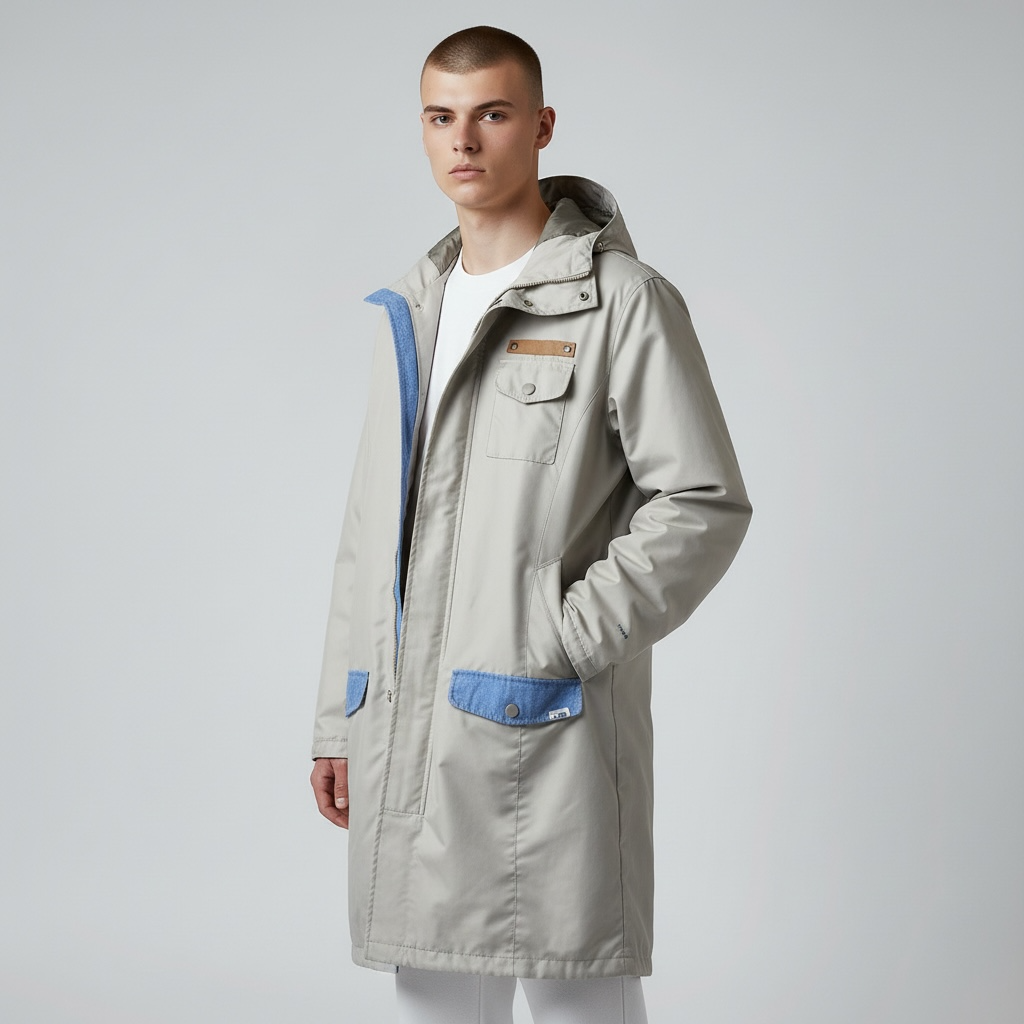 THE NORTH FACE ホワイトレーベル ロングコート ベージュ S