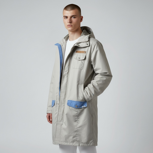 THE NORTH FACE ホワイトレーベル ロングコート ベージュ S