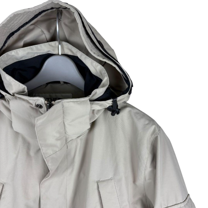 THE NORTH FACE マウンテンパーカー ホワイトレーベル ベージュ S