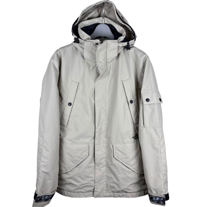 THE NORTH FACE マウンテンパーカー ホワイトレーベル ベージュ S