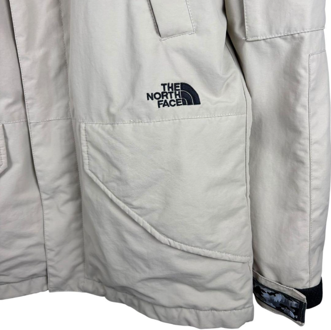 THE NORTH FACE マウンテンパーカー ホワイトレーベル ベージュ S