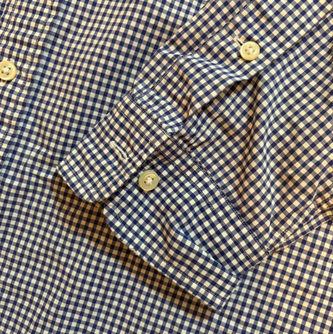 Polo Ralph Lauren 长袖衬衫 棋盘格 小马刺绣 红色 S码