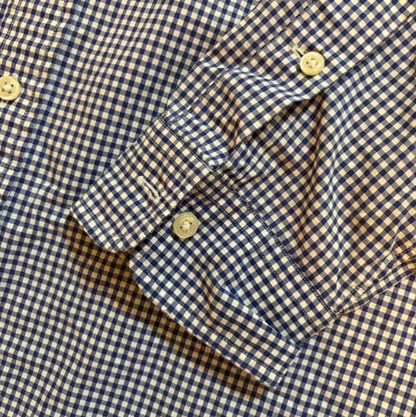 Polo Ralph Lauren 长袖衬衫 棋盘格 小马刺绣 红色 S码