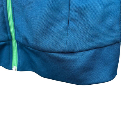 adidas アディダストラックジャケット ファイヤーバード 青緑 M