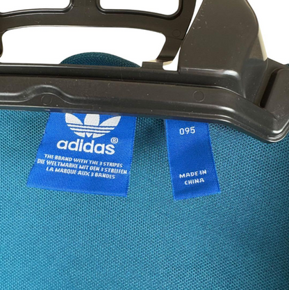 adidas アディダストラックジャケット ファイヤーバード 青緑 M