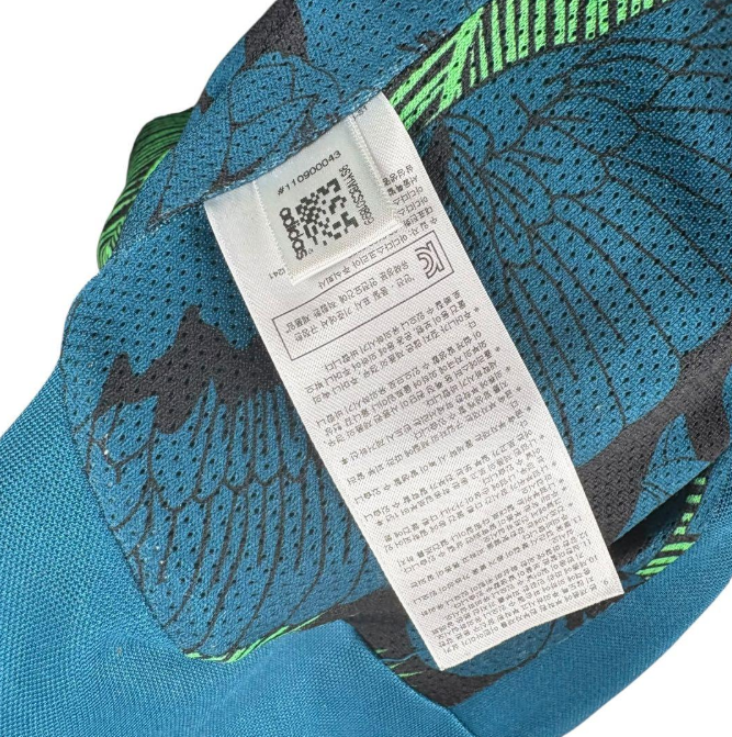 adidas アディダストラックジャケット ファイヤーバード 青緑 M