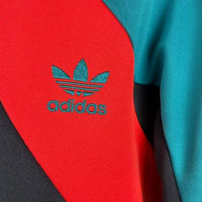 adidas アディダス トラックジャケット ジャージ ファイヤーバード グリーン×レッド×ブラック（マルチカラー）S