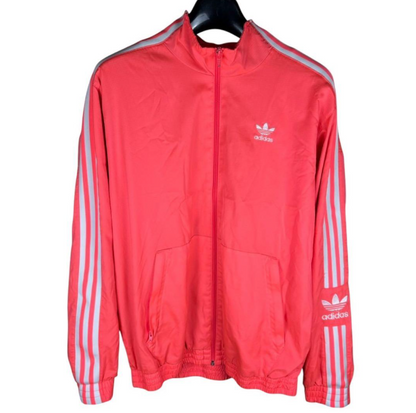 adidas アディダス ロックアップジャケット ピンク XL