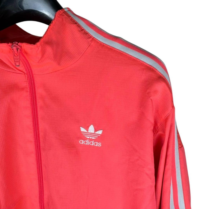 adidas アディダス ロックアップジャケット ピンク XL