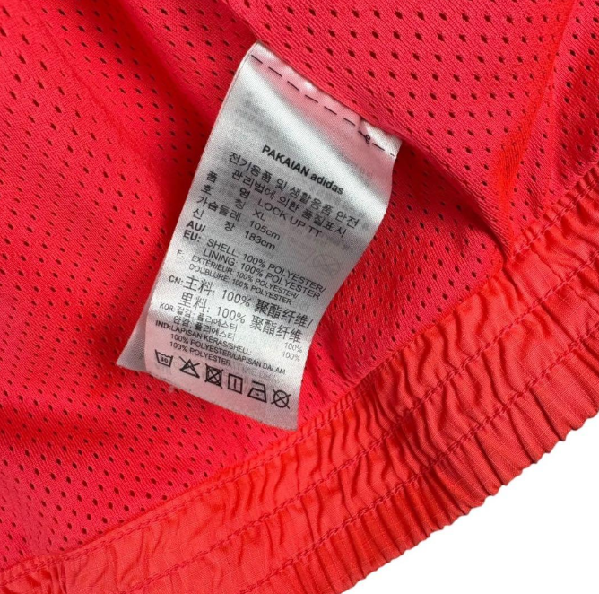 adidas アディダス ロックアップジャケット ピンク XL