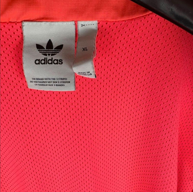 adidas アディダス ロックアップジャケット ピンク XL