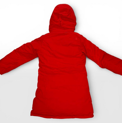 THE NORTH FACE Long Down Coat Down Parka Red M