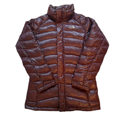 THE NORTH FACE 北面 女士羽绒服 酒红色 L码