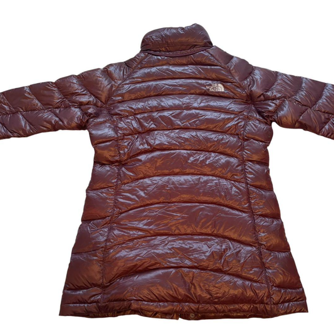 THE NORTH FACE 北面 女士羽绒服 酒红色 L码