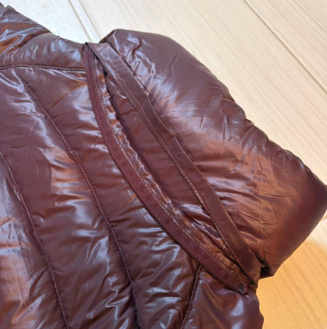 THE NORTH FACE 北面 女士羽绒服 酒红色 L码