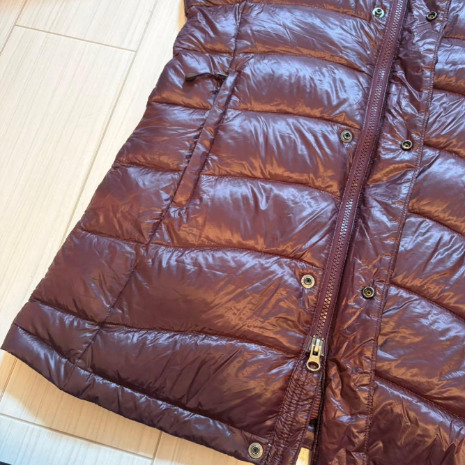 THE NORTH FACE 北面 女士羽绒服 酒红色 L码