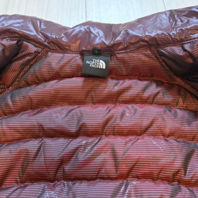 THE NORTH FACE 北面 女士羽绒服 酒红色 L码