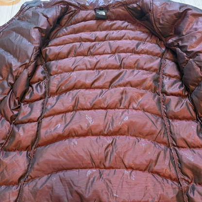 THE NORTH FACE 北面 女士羽绒服 酒红色 L码