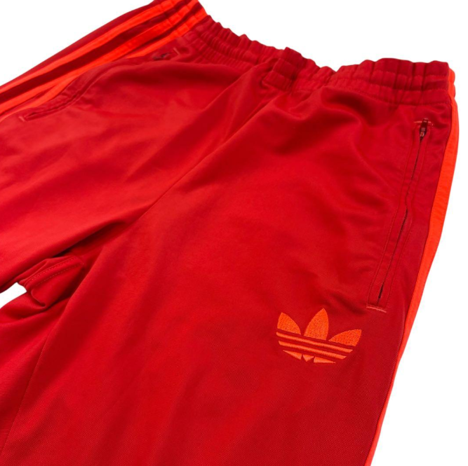 adidas アディダス ジャージ ファイヤーバード レッドxオレンジ S