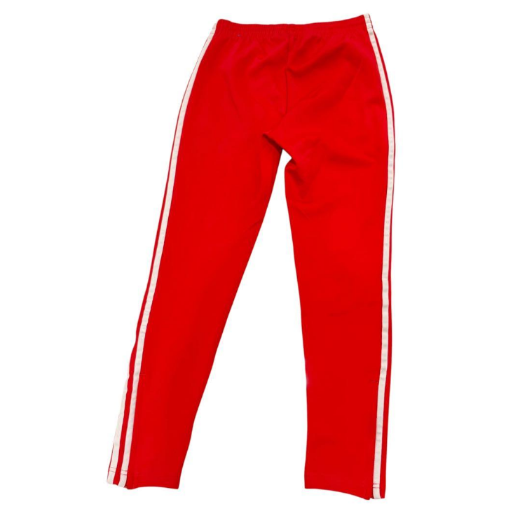 adidas アディダス スーパースター トラックパンツ 赤 M