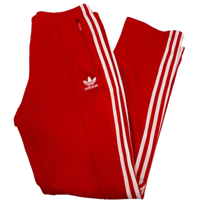 adidas アディダス ヨーロッパシリーズ トラックパンツ レッド L