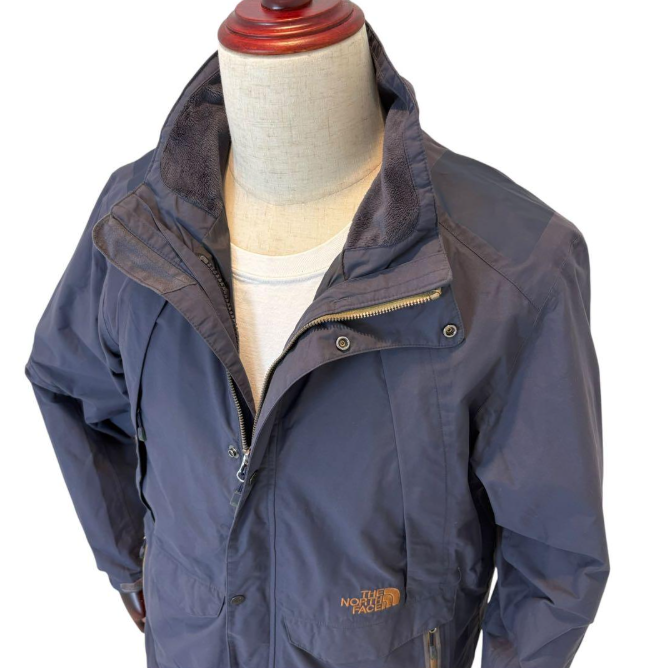 THE NORTH FACE ノースフェイス マウンテンパーカー グレーネイビー L