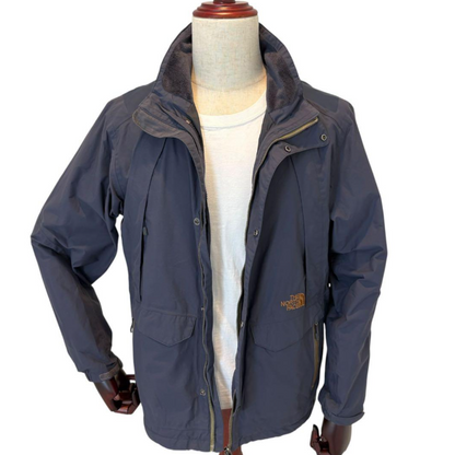 THE NORTH FACE ノースフェイス マウンテンパーカー グレーネイビー L