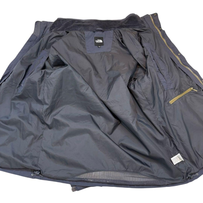 THE NORTH FACE ノースフェイス マウンテンパーカー グレーネイビー L