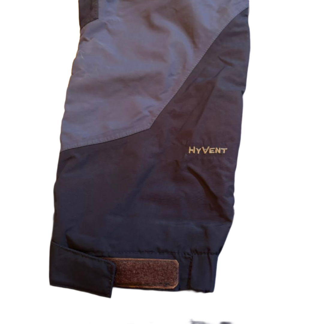 ノースフェイス HYVENT マウンテンパーカー ダークブルー×ネイビー M