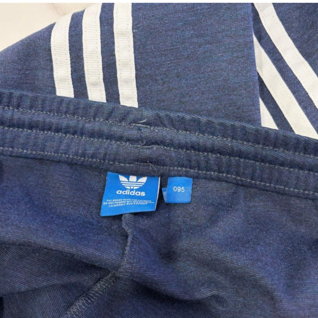 adidas アディダス トラックパンツ ファイヤーバード スリムタイプ ネイビー M