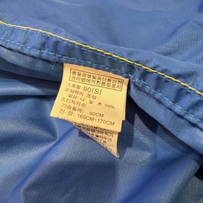 THE NORTH FACE マウンテンパーカー イエロー × ブルー S
