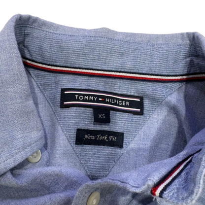 TOMMY HILFIGER 버튼다운 셔츠 긴팔 블루 XS