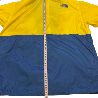 THE NORTH FACE マウンテンパーカー イエロー × ブルー S