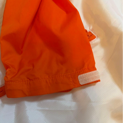 THE NORTH FACE ナイロンジャケット オレンジ ホワイト XS