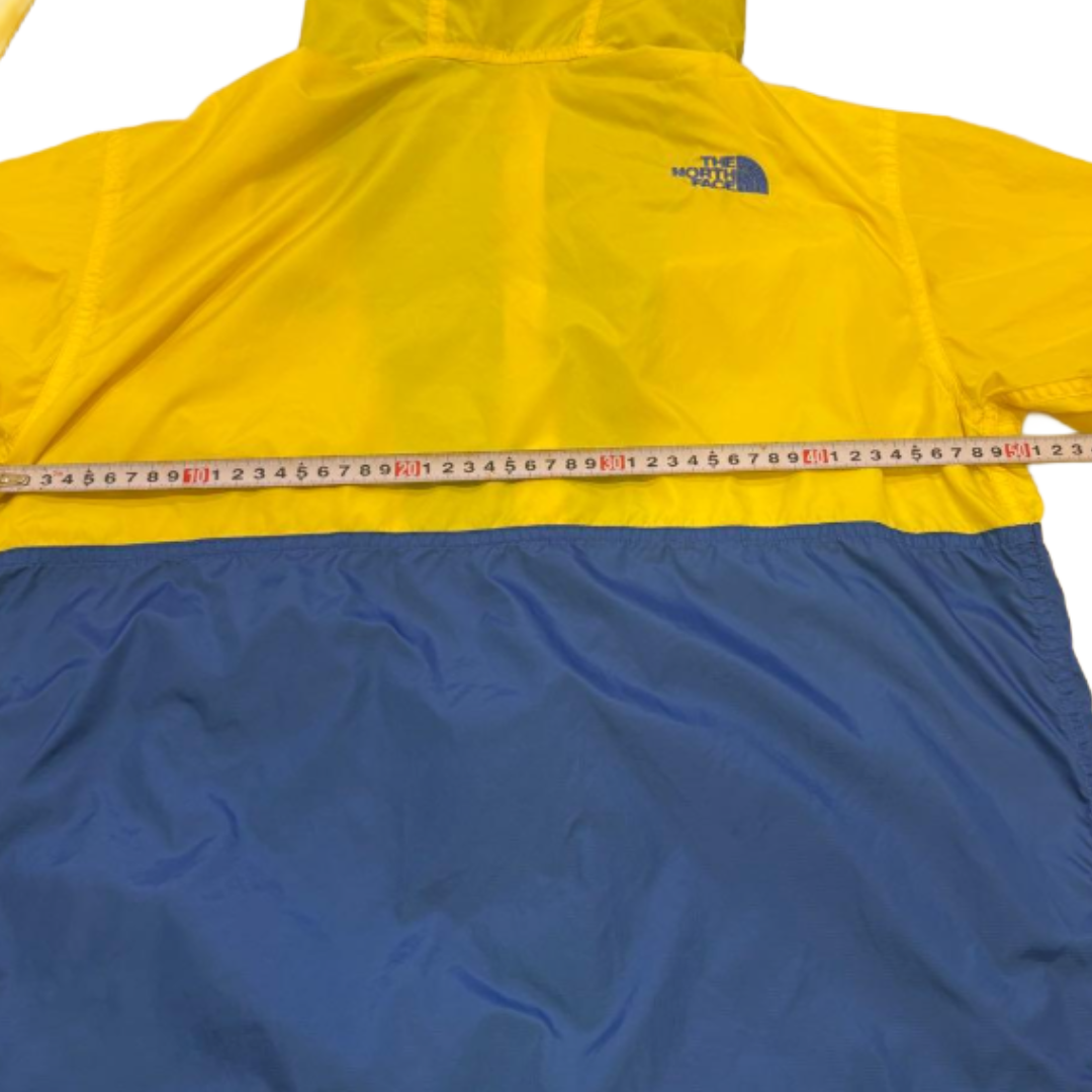 THE NORTH FACE マウンテンパーカー イエロー × ブルー S