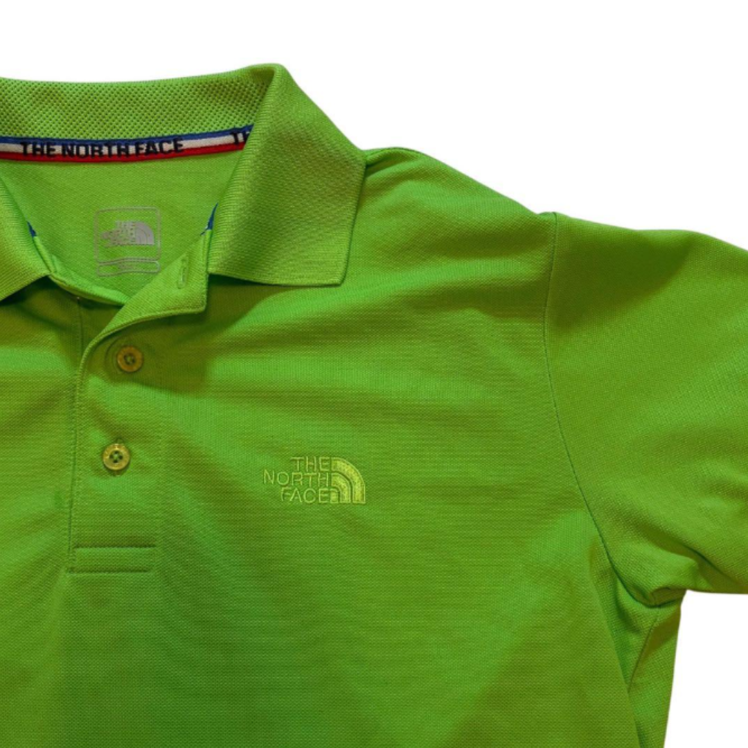THE NORTH FACE 北面 polo 衫 Coolmax 绿色 S