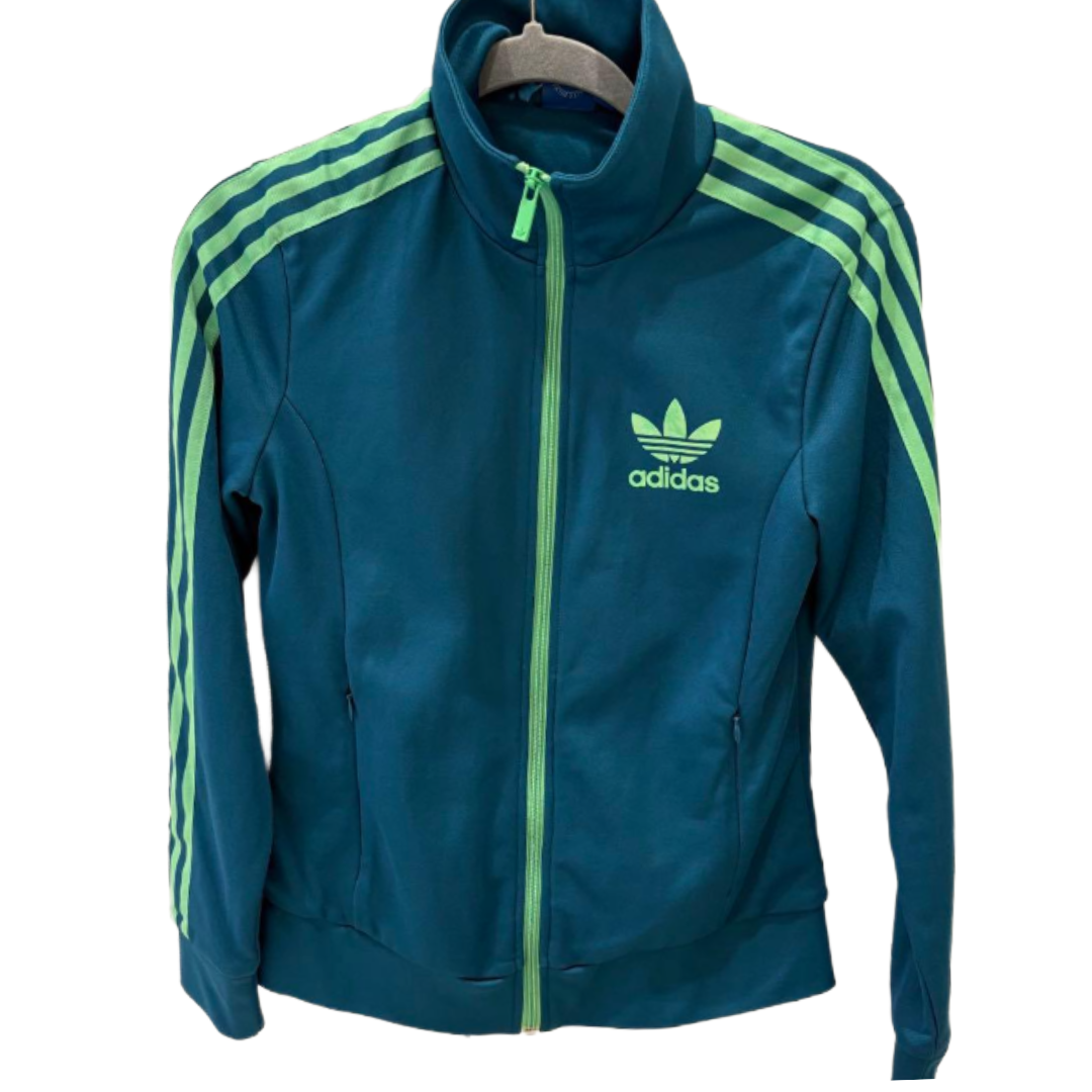 adidas アディダス トラックジャケット ファイヤーバード ディープグリーン M