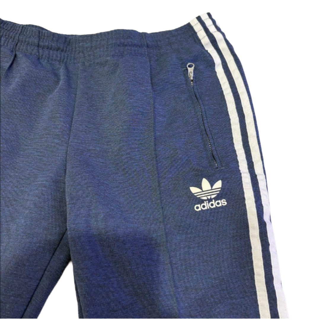 adidas アディダス トラックパンツ ファイヤーバード スリムタイプ ネイビー M
