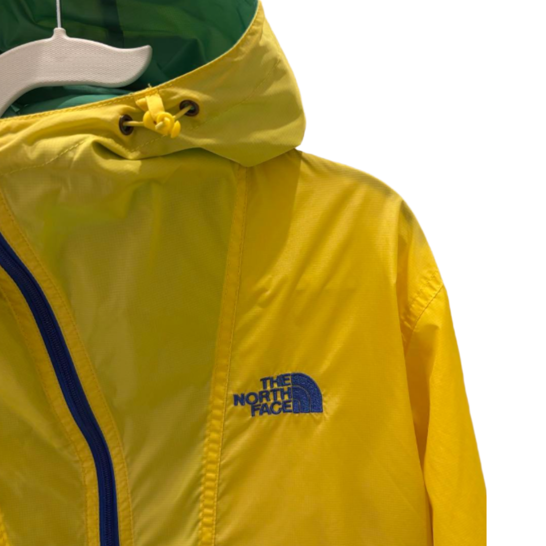 THE NORTH FACE マウンテンパーカー イエロー × ブルー S