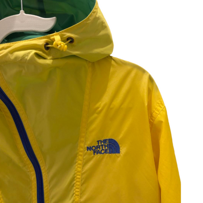 THE NORTH FACE マウンテンパーカー イエロー × ブルー S