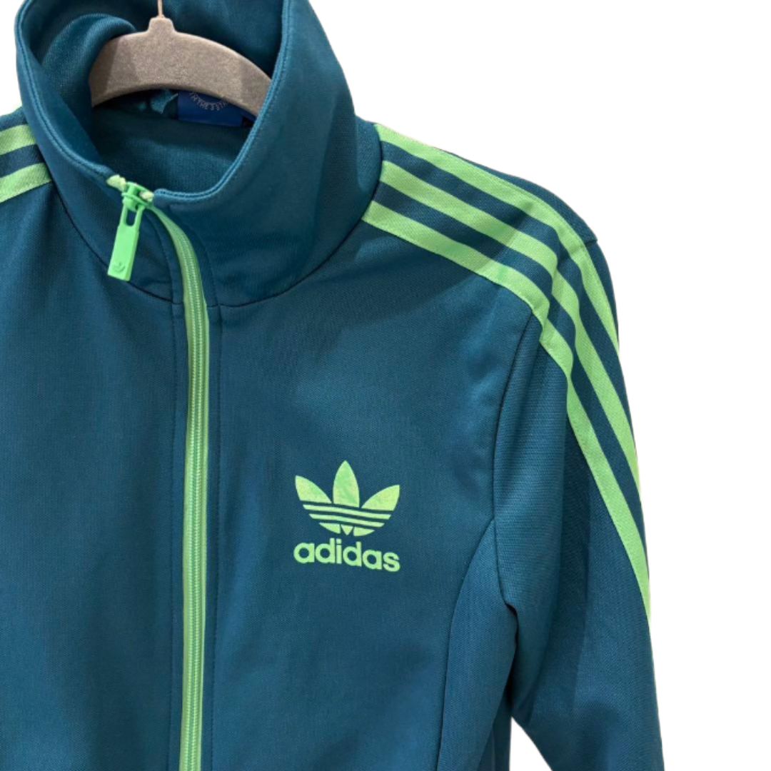 adidas アディダス トラックジャケット ファイヤーバード ディープグリーン M